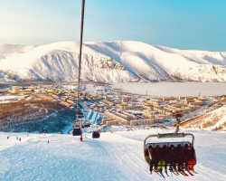 Где покататься на лыжах зимой в Мурманске