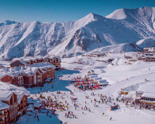 Обзор горнолыжного курорта Гудаури